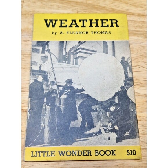 1946 Weather Little Wonder Book A. Eleanor Thomas TF5-L1 - Picture 2 of 3